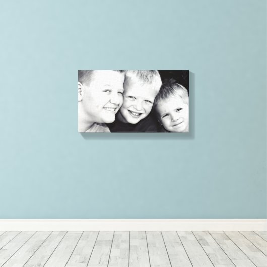 Toile Frères Trois Toiles Enveloppées (Insitu (Plancher de Bois))