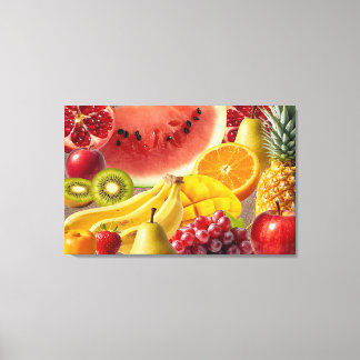 Toile Fresh Fruits Canvas Wall Art