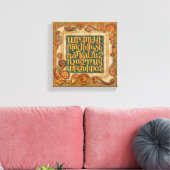 Toile Fresque alphabétique arménienne (Insitu(Salon))