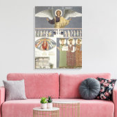 Toile Fresques de l'église orthodoxe de Nekrssi près (Insitu(Salon))