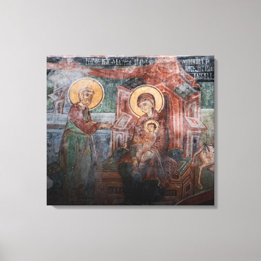 Toile Fresques de l'église serbe du XIVe siècle, 2 (Recto)