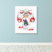 Toile Frias Family Crest (Insitu (Plancher de Bois))