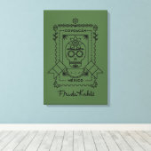 Toile Frida Kahlo | Coyoacá (Insitu (Plancher de Bois))