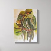 Toile Frida Kahlo Oiseaux peints (Recto)