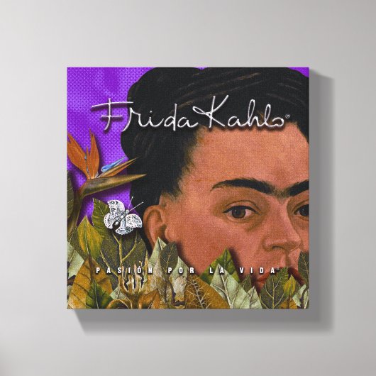 Toile Frida Kahlo Pasion Por La Vida (Recto)