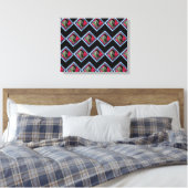 Toile Frida Kahlo Retro Denim Diamond (Insitu(Chambre))