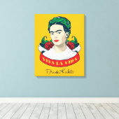 Toile Frida Kahlo | Viva la Vida (Insitu (Plancher de Bois))