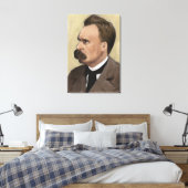 Toile Friedrich Nietzsche Philosophie Belle Art Box Canv (Insitu(Chambre))