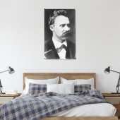Toile Friedrich Wilhelm Nietzsche (1844-1900) 1873 (b/w) (Insitu(Chambre))
