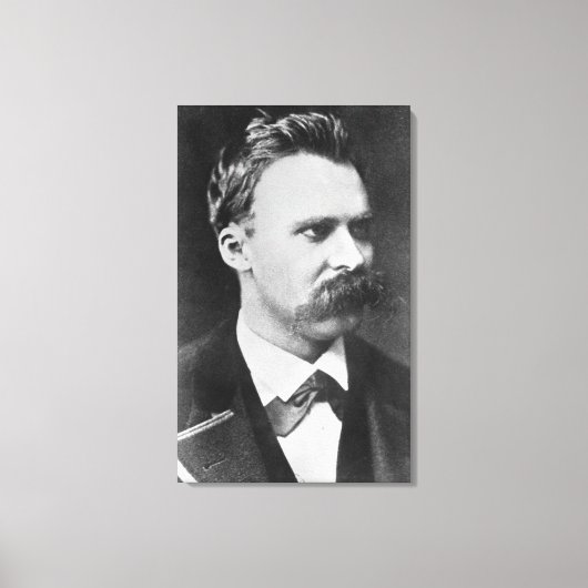 Toile Friedrich Wilhelm Nietzsche (1844-1900) 1873 (b/w) (Recto)