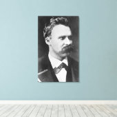 Toile Friedrich Wilhelm Nietzsche (1844-1900) 1873 (b/w) (Insitu (Plancher de Bois))