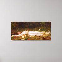 FRIEDRICH WILHELM THEODOR HEYSER - Ophélie - 1900