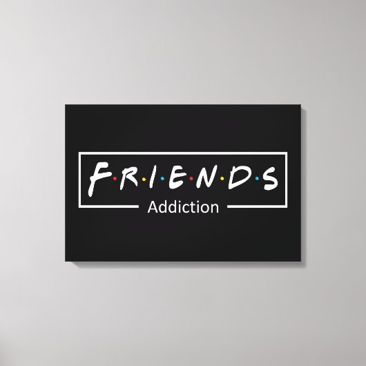 Toile Friends Addiction (Recto)