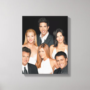Toile FRIENDS™   Casting en tenue de soirée vue rapproch
