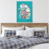 Toile FRIENDS™ | Collage de dessins animés (Insitu(Chambre))