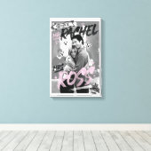 Toile FRIENDS™| M. Rachel et Mme Ross (Insitu (Plancher de Bois))