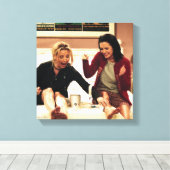 Toile FRIENDS™ | Phoebe & Monica se font épiler les jamb (Insitu (Plancher de Bois))
