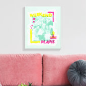 Toile FRIENDS™ | Plans pour le week-end (Insitu(Salon))