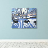 Toile Friesian Cows 2009 (Insitu (Plancher de Bois))