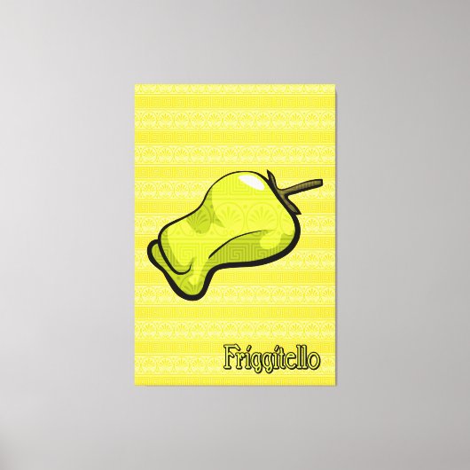 Toile Friggitello Chili Pepper Canvas (Recto)