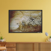 Toile Frise de cerf, c.17000 av. (Insitu(Salon))