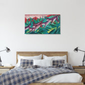 Toile Frisé de singe vintage de Franz Marc (Insitu(Chambre))