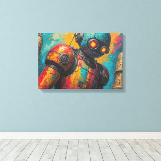 Toile From Another World-6 (Insitu (Plancher de Bois))