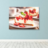 Toile Fromage aux fraises (Insitu (Plancher de Bois))