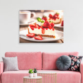 Toile Fromage aux fraises (Insitu(Salon))