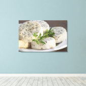 Toile Fromage de chèvre français - chèvre - avec des her (Insitu (Plancher de Bois))