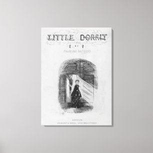 Toile Frontispice "peu de Dorrit" par Charles