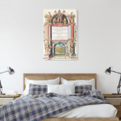 Toile Frontispiece à 'Brevis Narratio' (Insitu(Chambre))