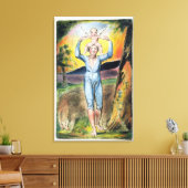 Toile Frontispiece de "Chansons d'Innocence et d'Exper (Insitu(Salon))