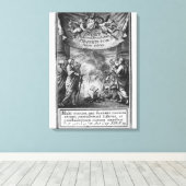 Toile Frontispiece de 'Index Librorum prohibitorum' (Insitu (Plancher de Bois))