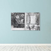 Toile Frontispiece et Titlepage (Insitu (Plancher de Bois))