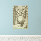 Toile Frontispiece to 'China Illustrated' par Athanasius (Insitu (Plancher de Bois))