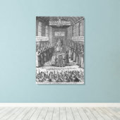 Toile Frontispiece to 'Vox Regis' de Thomas Scott (Insitu (Plancher de Bois))