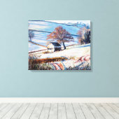 Toile Frost d'hiver 2009 (Insitu (Plancher de Bois))