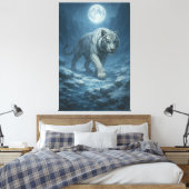 Toile Frost King White Tiger – Majestic Icy Guardian Wal (Insitu(Chambre))
