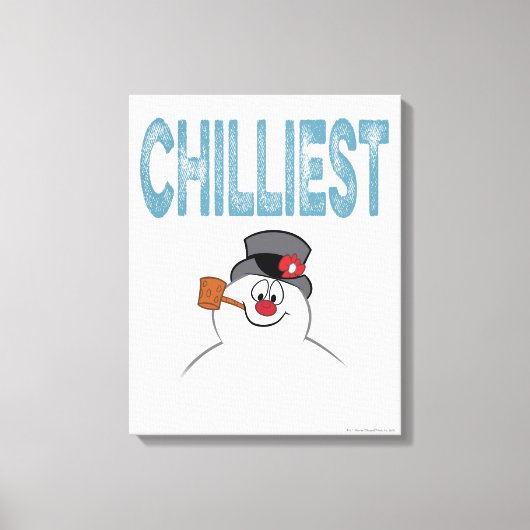Toile Frosty the Snowman™ | Chilliest (Recto)