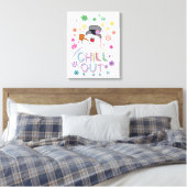 Toile Frosty the Snowman™ | Couleurs arc-en-ciel "Refroi (Insitu(Chambre))