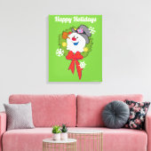 Toile Frosty the Snowman™ | Crème Frosty Holiday (Insitu(Salon))