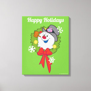 Toile Frosty the Snowman™ Crème Frosty Holiday