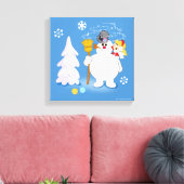 Toile Frosty the Snowman™ | Frosty & Karen Winter Fun (Insitu(Salon))