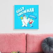 Toile Frosty the Snowman™ | "Silly Snowman" (Insitu(Salon))