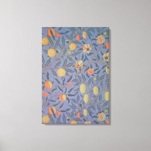 Toile Fruit bleu ou grenade (Recto)