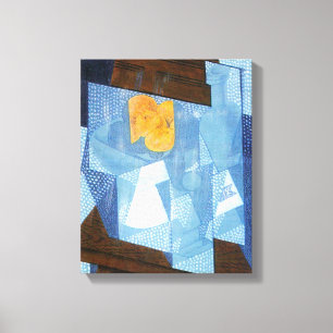 Toile Fruit Bowl par Juan Gris, Cubisme Vintage Still Li