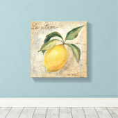 Toile Fruit de citron jaune (Insitu (Plancher de Bois))