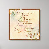 Toile Fruit de l'Esprit (Recto)