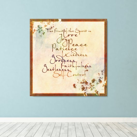 Toile Fruit de l'Esprit (Insitu (Plancher de Bois))